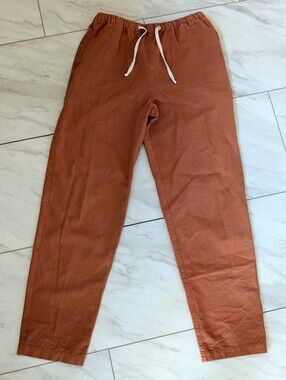 IJJI Drawstring Pants in Terracotta, S